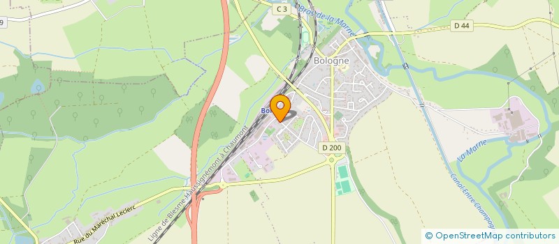 localisation de l'entreprise DUGI à BOLOGNE