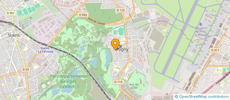 localisation de l'entreprise DUGNY PAIN CHAUD à DUGNY