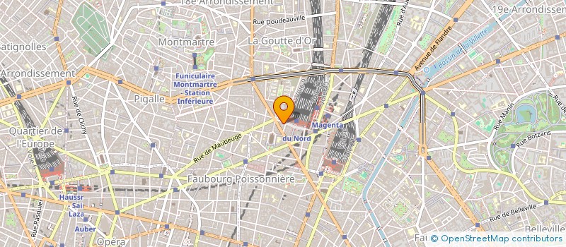 localisation de l'entreprise DUGONGIRAUD VOGELI SOFER MARAN à PARIS
