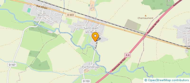 localisation de l'entreprise DUGUER à SAINT-JEAN-LES-BUZY