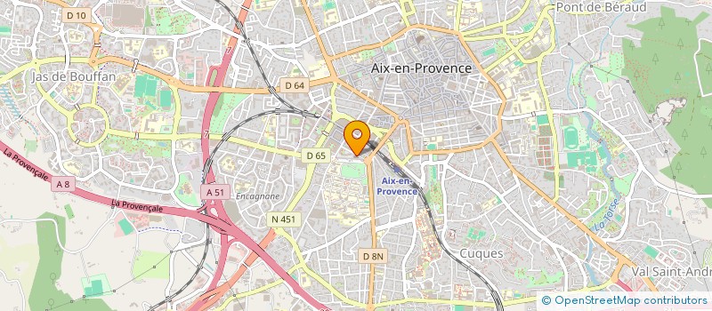 localisation de l'entreprise DUHAL INVEST à AIX-EN-PROVENCE