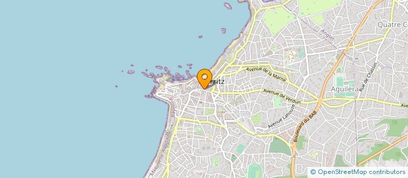 localisation de l'entreprise DUHALDE SAS à BIARRITZ
