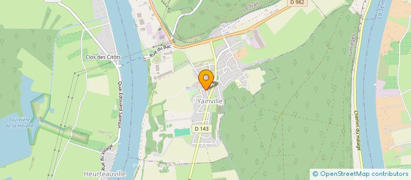 localisation de l'entreprise DUHAMEL  YAINVILLE