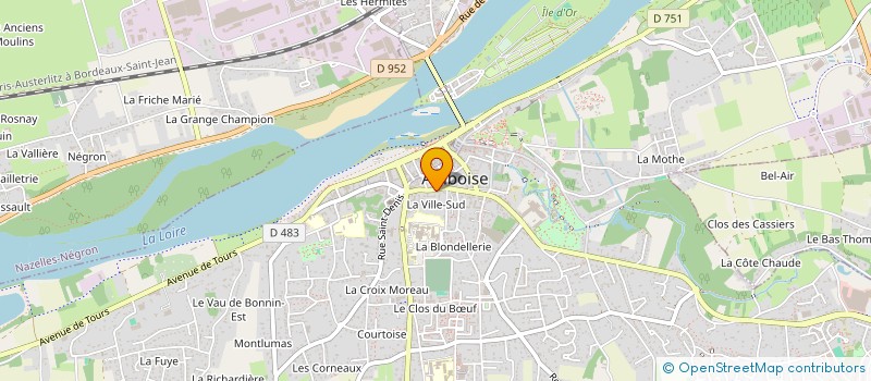 localisation de l'entreprise DUHAURANVAL  AMBOISE