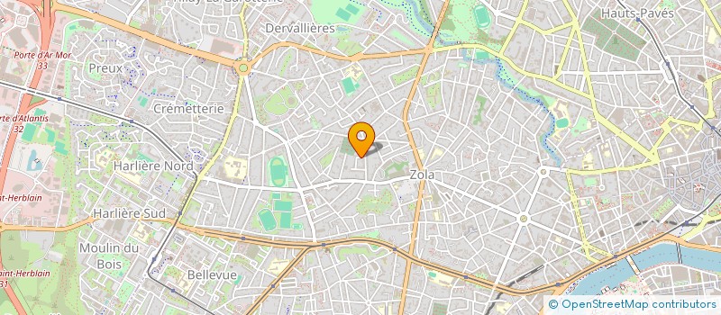 localisation de l'entreprise DUHAUSSAY IMMOBILIER à NANTES