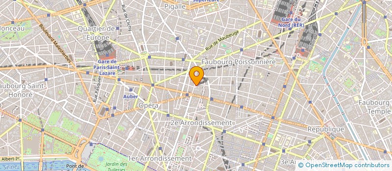 localisation de l'entreprise DUHEM ROSSINI  PARIS