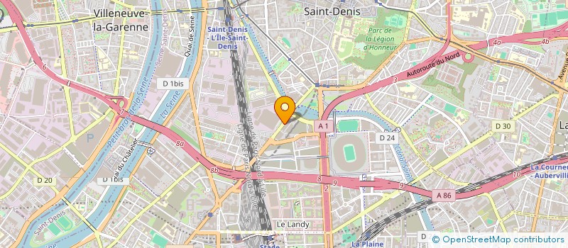 localisation de l'entreprise DUHEN VIGNOLA PROPERTY  SAINT-DENIS