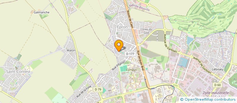 localisation de l'entreprise DUHERON INVESTISSEMENTS  EPRON