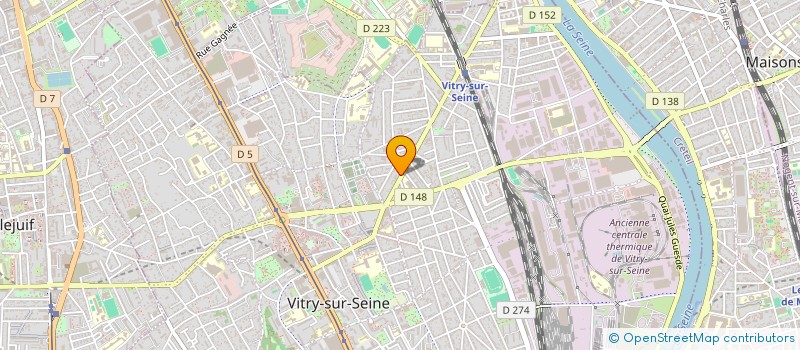 localisation de l'entreprise DUHOTOY  VITRY-SUR-SEINE