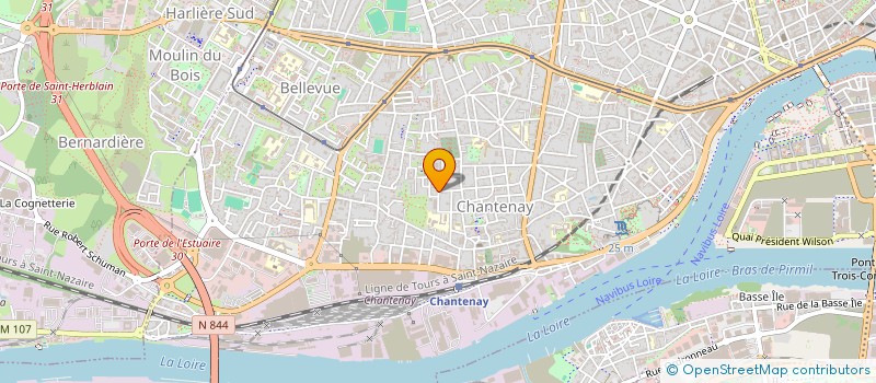 localisation de l'entreprise DUIGOU LEBERT ET COMPAGNIE  NANTES