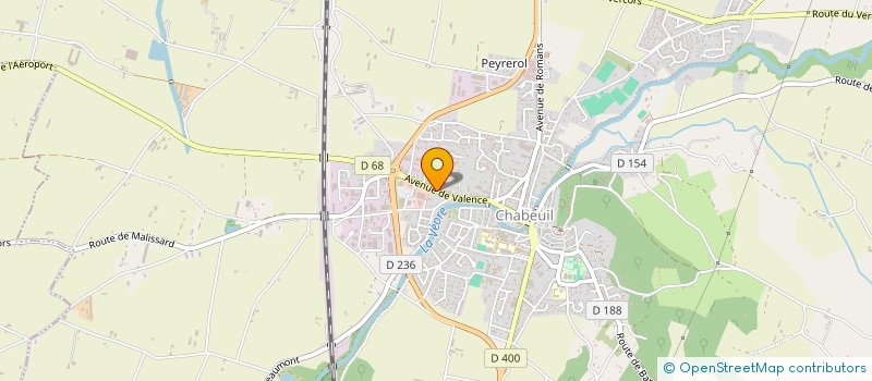 localisation de l'entreprise DUJET PATRIMOINE à CHABEUIL