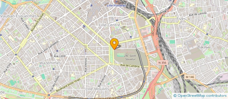 localisation de l'entreprise DUJMOVIC à LILLE
