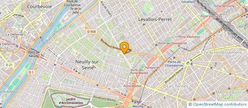 localisation de l'entreprise DUK 23 à NEUILLY-SUR-SEINE