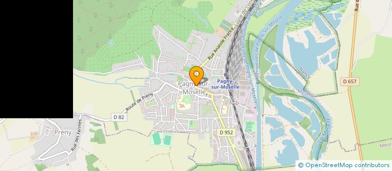 localisation de l'entreprise DUK  PAGNY-SUR-MOSELLE