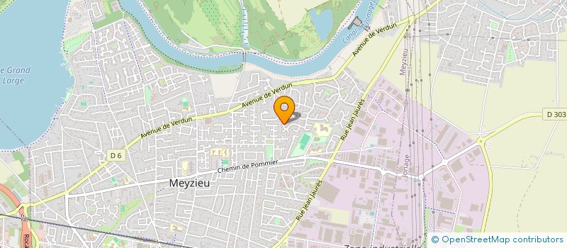 localisation de l'entreprise DUKA  MEYZIEU