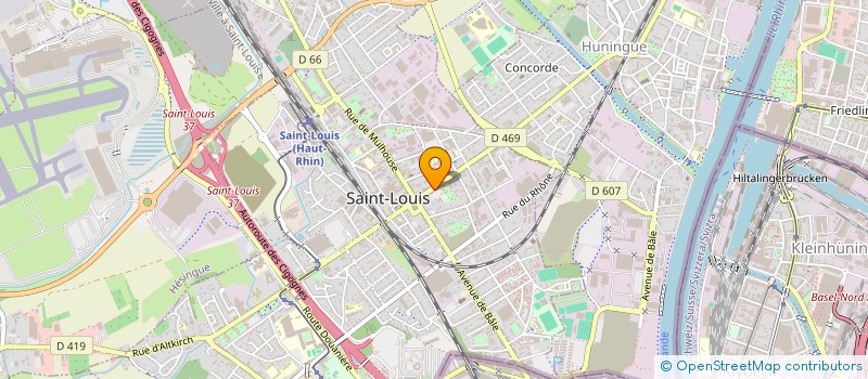 localisation de l'entreprise DUKAGJINI  SAINT-LOUIS