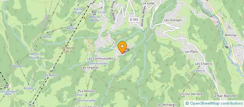 localisation de l'entreprise DUKE  SAINT-GERVAIS-LES-BAINS