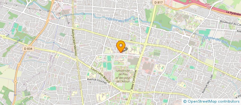 localisation de l'entreprise DUKE INDUSTRY à PAU