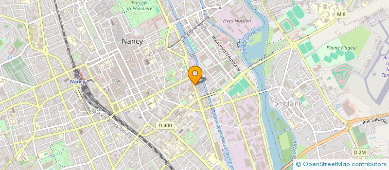 localisation de l'entreprise DUKEG  NANCY