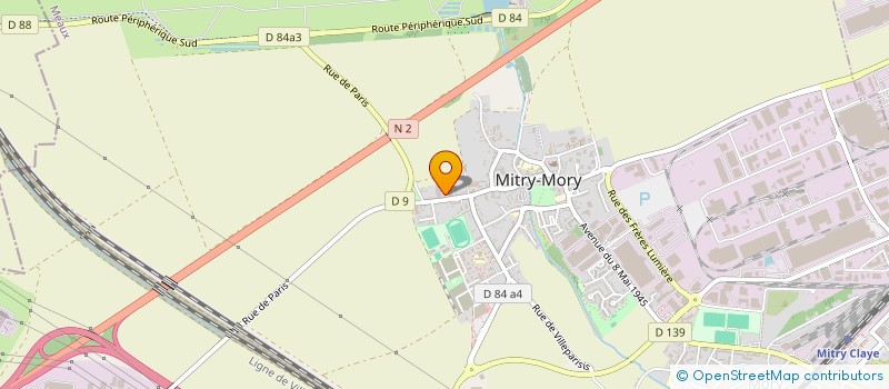 localisation de l'entreprise DUKERS FRANCE  MITRY-MORY