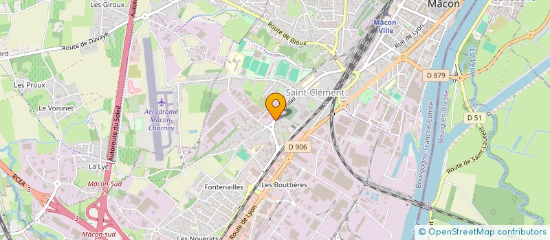 localisation de l'entreprise DUKISO SUSHI à MACON