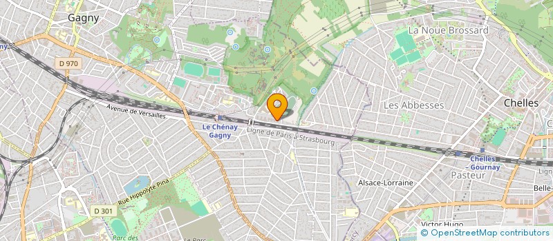 localisation de l'entreprise DUKOV ANALYTICA  GAGNY