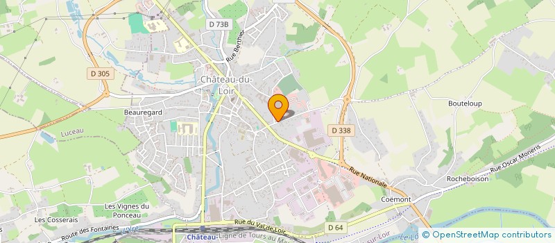 localisation de l'entreprise DUKYTI  MONTVAL-SUR-LOIR