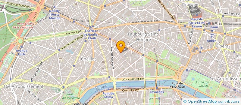 localisation de l'entreprise DULAC CINEMAS à PARIS