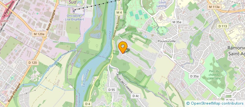 localisation de l'entreprise DULAC PATRIMOINE  TOULOUSE