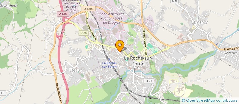 localisation de l'entreprise DULAKE  LA ROCHE SUR FORON