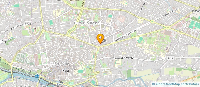 localisation de l'entreprise DULAU NOELLIE ET MELIX MATHIEU à PAU