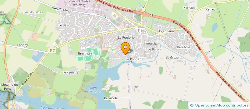 localisation de l'entreprise DULCE VENTURA  THEIX-NOYALO