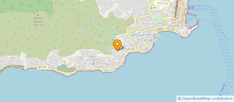localisation de l'entreprise DULCEZZA à AJACCIO