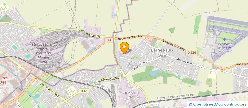 localisation de l'entreprise DULCINA  BERNES-SUR-OISE