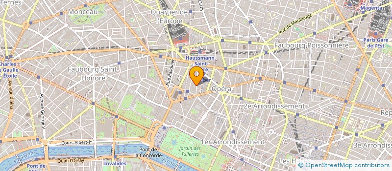 localisation de l'entreprise DULCINEA PRODUCTIONS  PARIS