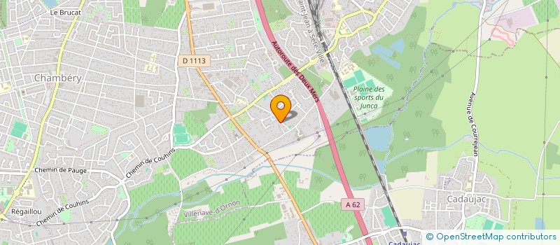 localisation de l'entreprise DULER SK  VILLENAVE-D'ORNON