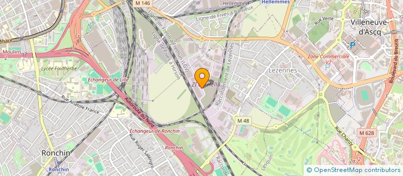 localisation de l'entreprise DULFRANCE S A à LEZENNES