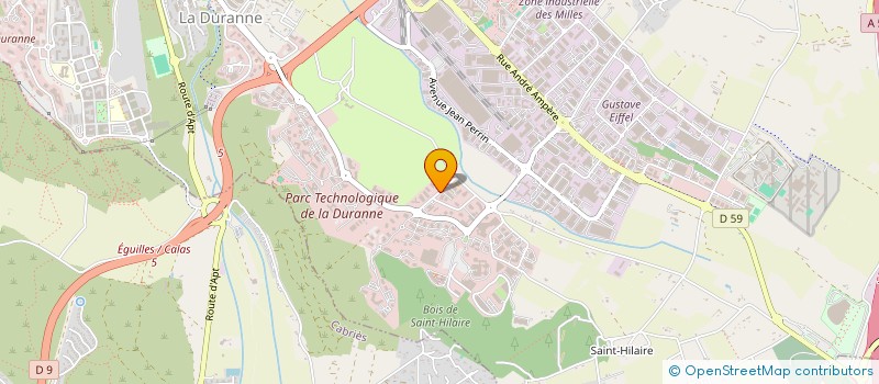 localisation de l'entreprise DULGUER à AIX-EN-PROVENCE