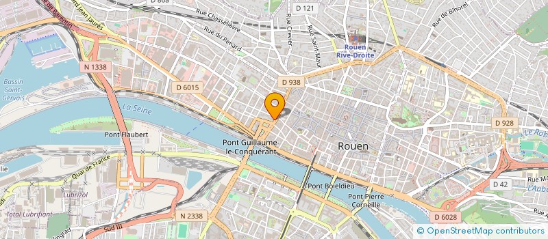 localisation de l'entreprise DULO à ROUEN