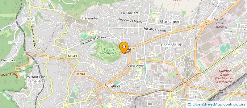 localisation de l'entreprise DULO EVENTS  CLERMONT-FERRAND