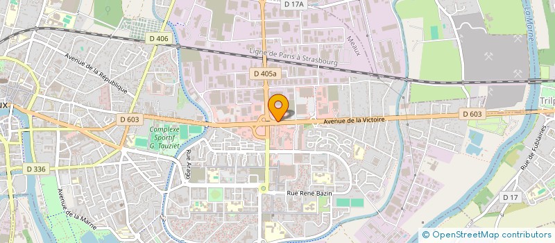 localisation de l'entreprise DULOMPONT SARL à MEAUX