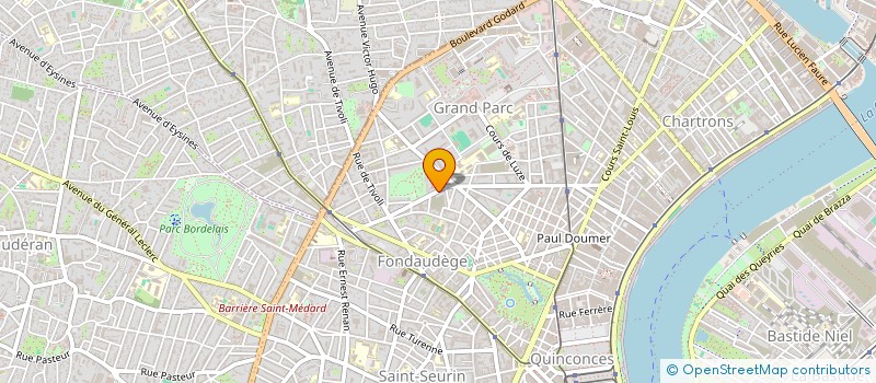 localisation de l'entreprise DULONG CONSEILS à BORDEAUX