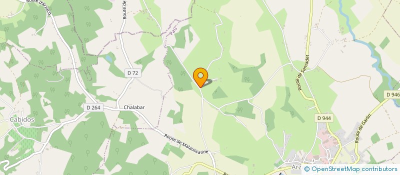 localisation de l'entreprise DULUCQ GARIMAN  ARZACQ-ARRAZIGUET