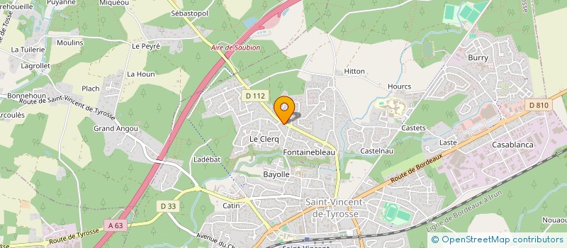 localisation de l'entreprise DULUCQ JACQUES MIRAMBEAU JEAN à SAINT-GEOURS-DE-MAREMNE