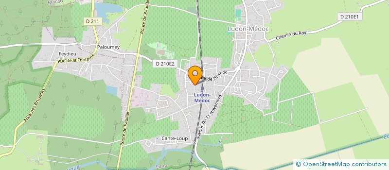 localisation de l'entreprise DUM-BALUM  LUDON-MEDOC