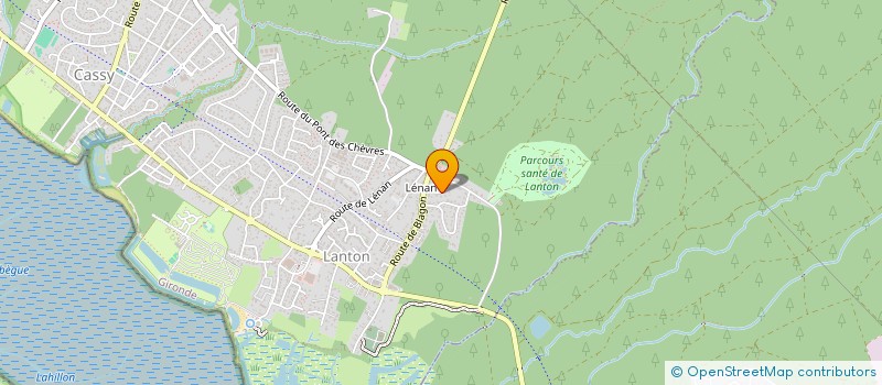 localisation de l'entreprise DUM&DEE  LANTON