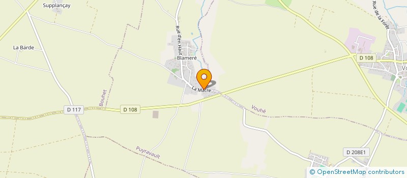 localisation de l'entreprise DUM RACING  VOUHE