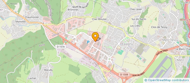 localisation de l'entreprise DUM'S AUTO à ANNECY