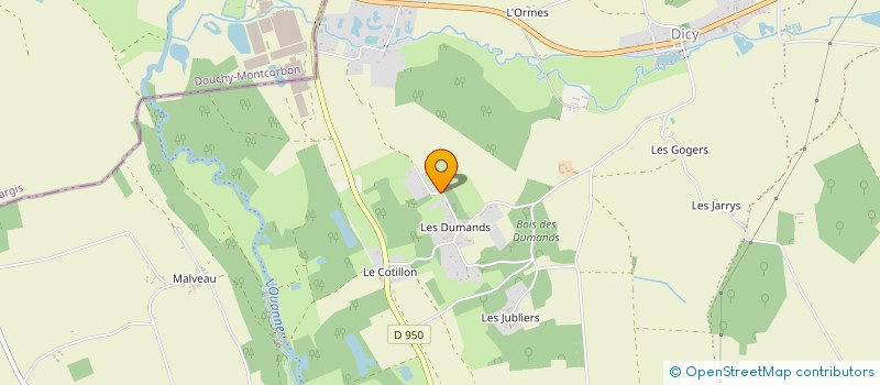 localisation de l'entreprise DUM'TWIST  CHARNY OREE DE PUISAYE