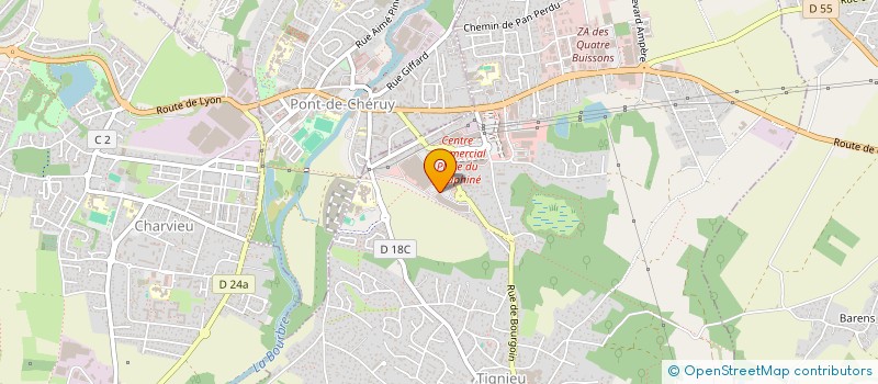 localisation de l'entreprise DUM911  TIGNIEU-JAMEYZIEU